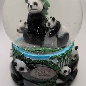 Sankyo Zoo Atlanta Musical Panda Snow Globe